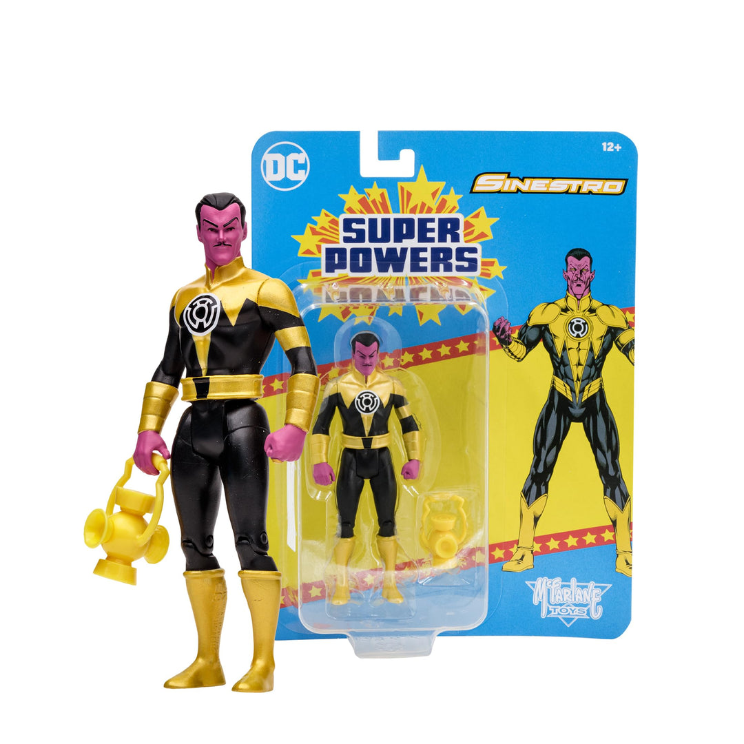 McFarlane Toys DC Direct – Super Powers, 12,7 cm Figuren WV7 – Sinestro (SINESTRO CORPS WAR)