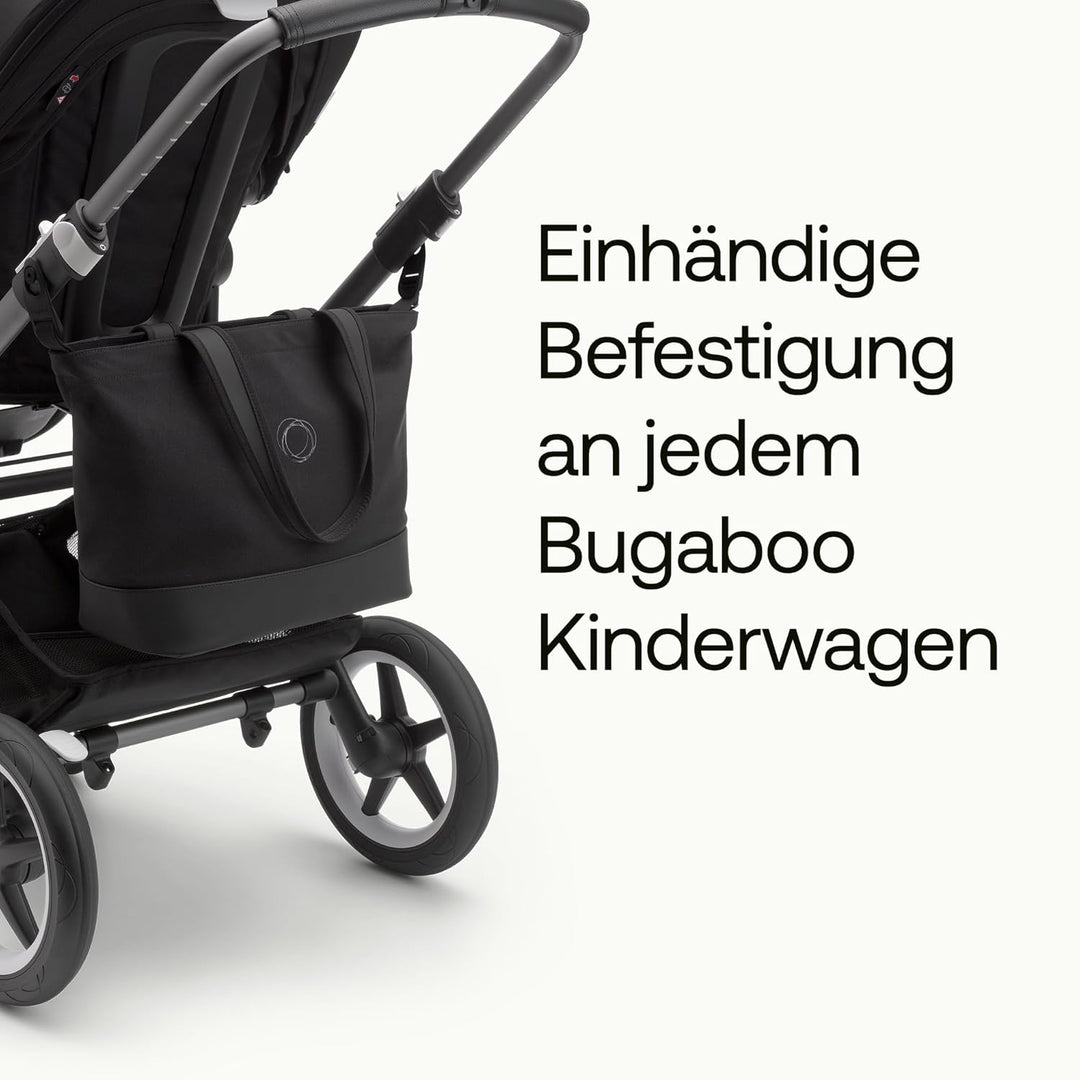 Bugaboo Wickeltasche, Windeltasche mit leicht zugänglichen Fächern, isoliertem Flaschenhalter, Wicke