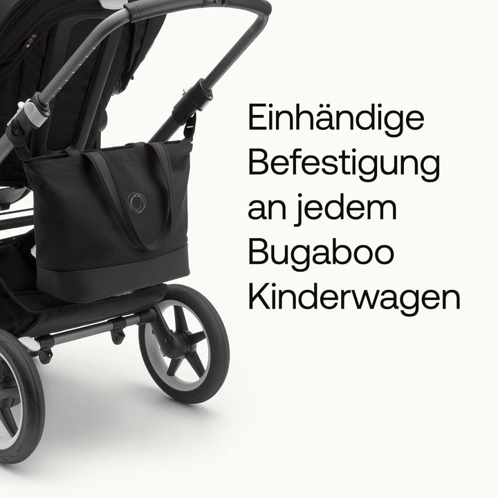 Bugaboo Wickeltasche, Windeltasche mit leicht zugänglichen Fächern, isoliertem Flaschenhalter, Wicke