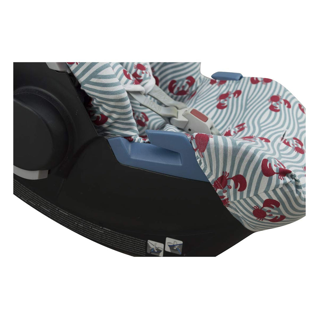 JYOKO Kids Bezug für Autositz kompatibel mit Cybex Aton Cloud- Q-M-2-4-5, aus Baumwolle (Aton 2, Cra