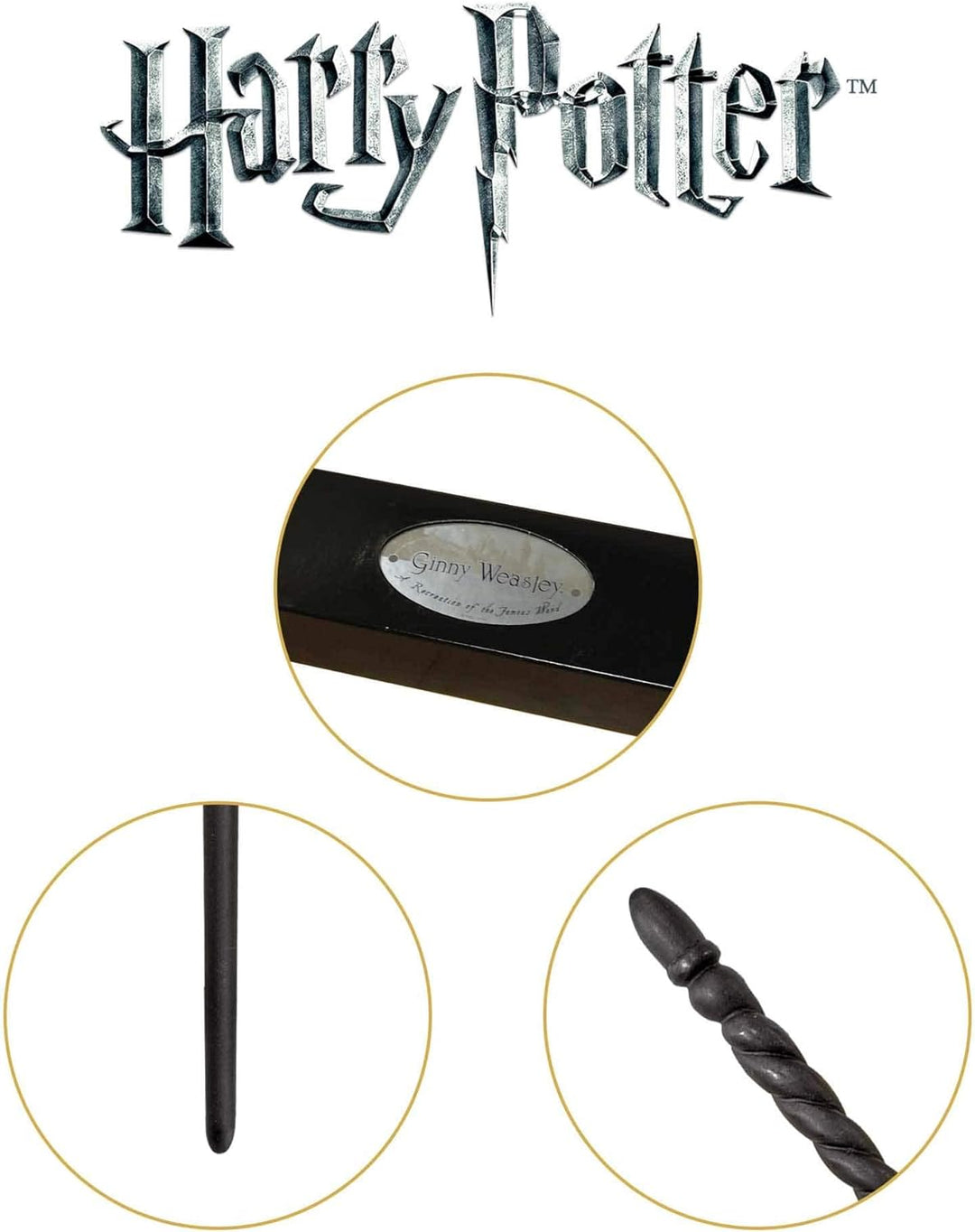 The Noble Collection NN8210 Noble Collection Ginny Weasley Character Zauberstab