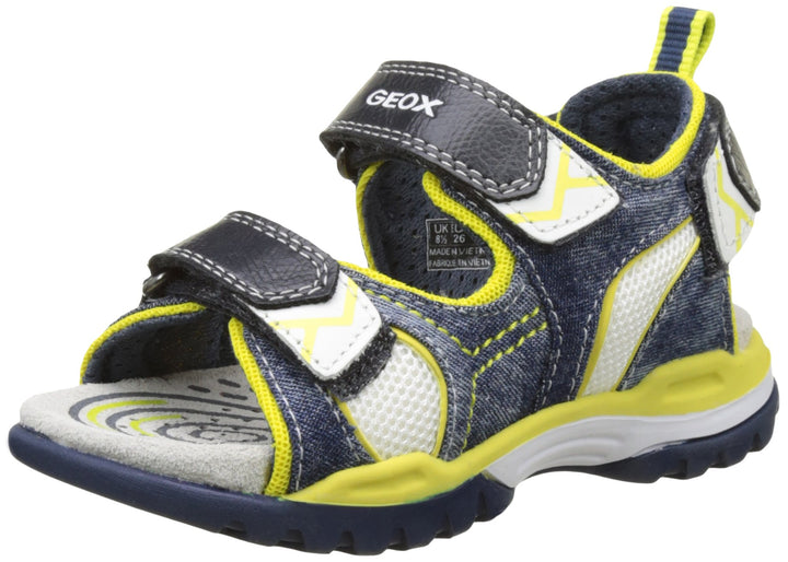 Geox Jungen J Borealis Boy DSandalen 28 EU Blau Navy Limec0749, 28 EU Blau Navy Limec0749