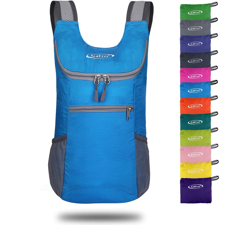 G4Free Ultraleichter 11 l kleiner faltbarer Rucksack für Reisen, Wandern, Radfahren, Wandern oder Me