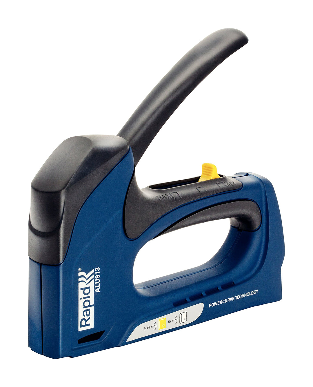 Rapid Handtacker ALU913, Tacker für Holz und Leinwand, 65 % leichter auszulösen, für Klammern Typ 13