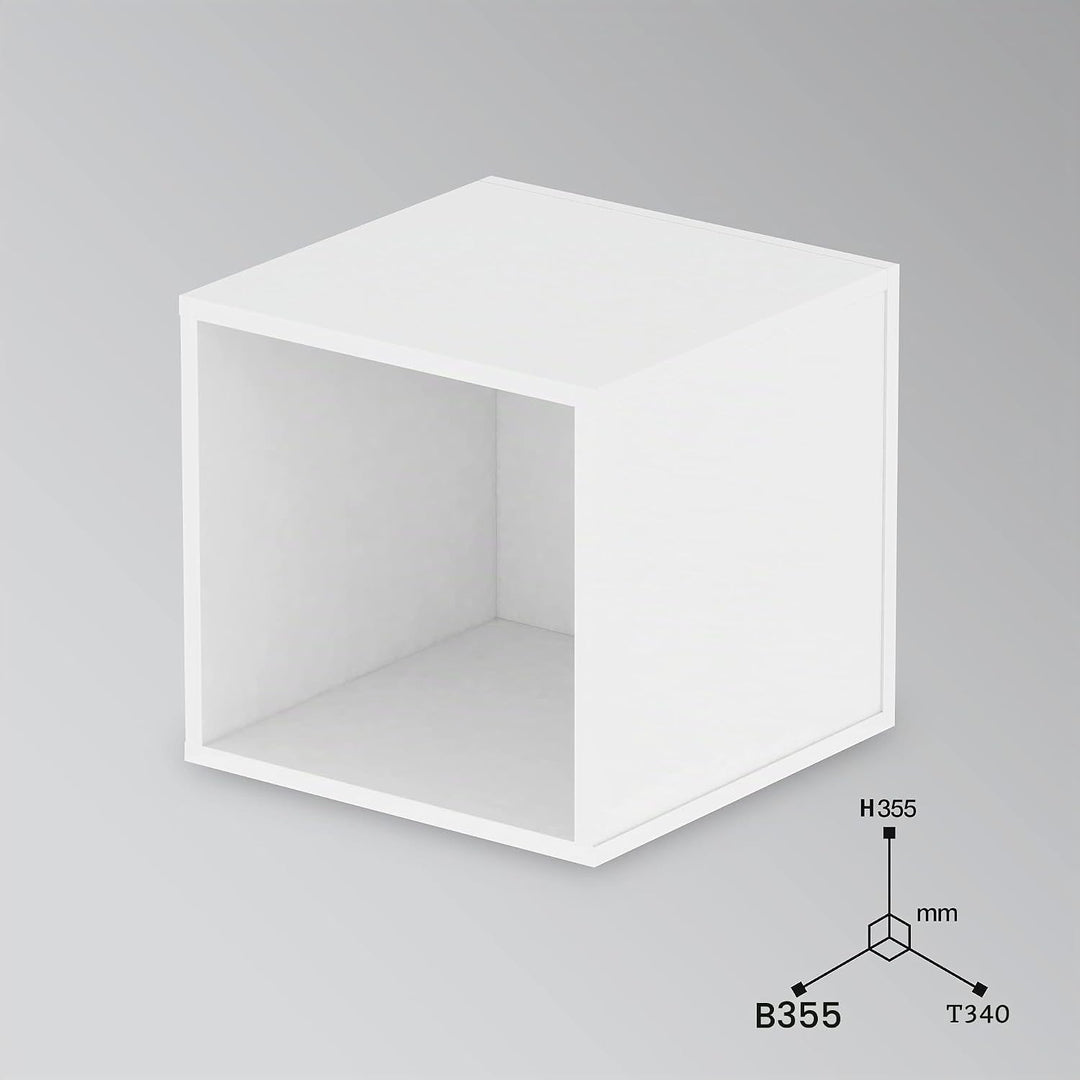 Glorious Record Box white 110 - bis zu 110 Platten im 12&
