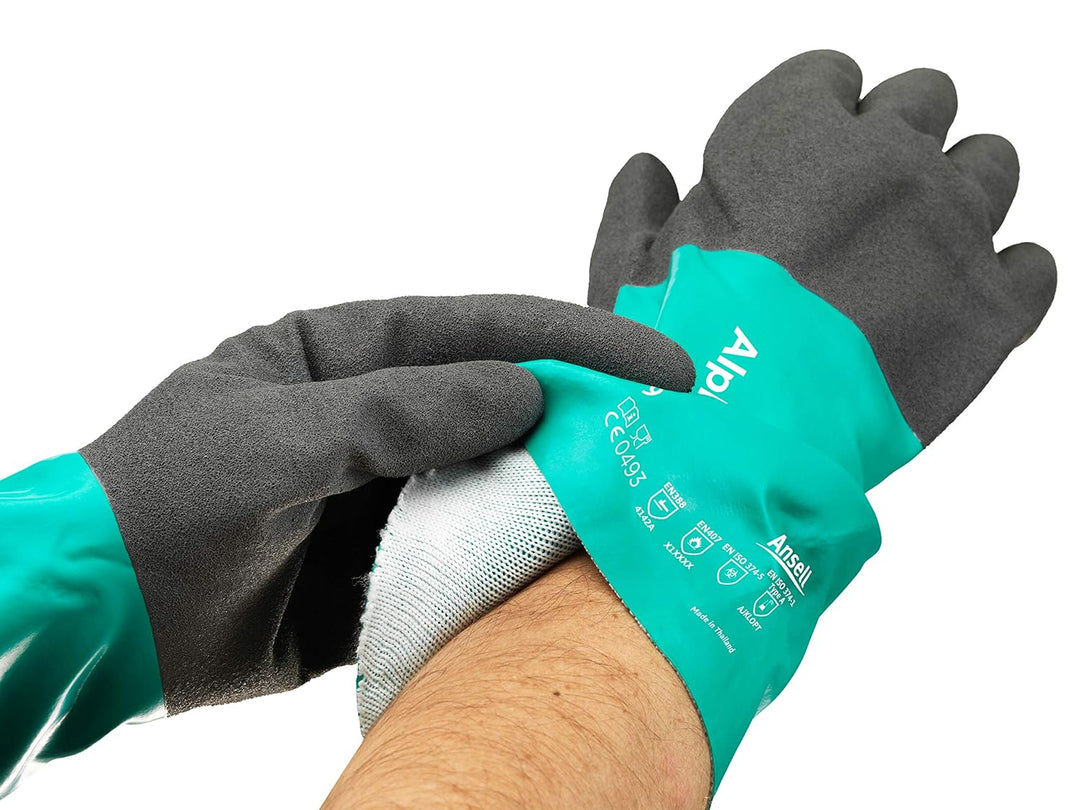 Ansell Unisex 5853x Handschuhe, Weiss Innen, 10 EU Weiβes Futter 10 (XL), Weiβes Futter 10 (XL)
