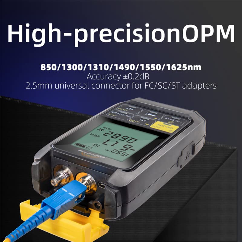 Signal fire Optisches Leistungsmessgerät Rotes Licht All-in-One OPM professionelles wiederaufladbare