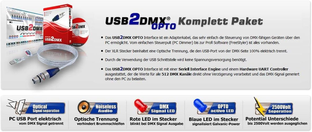 USB2DMX OPTO