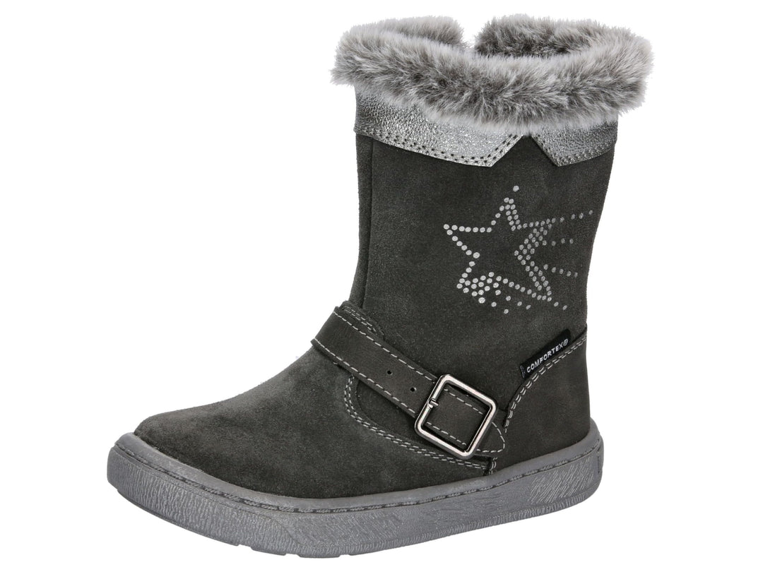 Lico Mädchen Reena Schneestiefel 25 EU Anthrazit, 25 EU Anthrazit