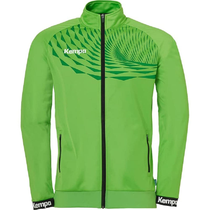 Kempa Herren Wave 26 Poly Jungen Sport Fussball Training Sweatshirt Sweatjacke, Grün (hope green/lag
