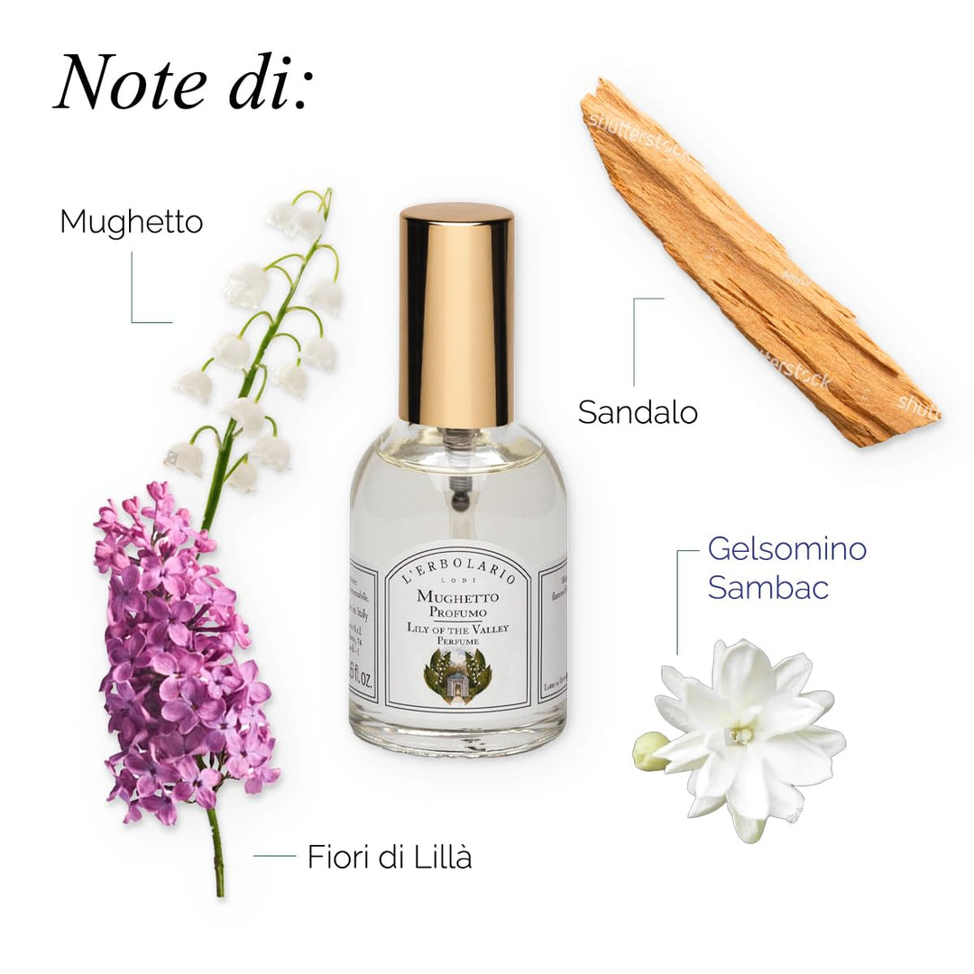 L'Erbolario Maiglöckchen Eau de Parfum, 1er Pack (1 x 50 ml)