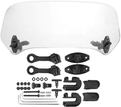 Vario Spoiler aufsatz + Universal Windshield Windshield Windshield Deflektor für Universal Windshiel