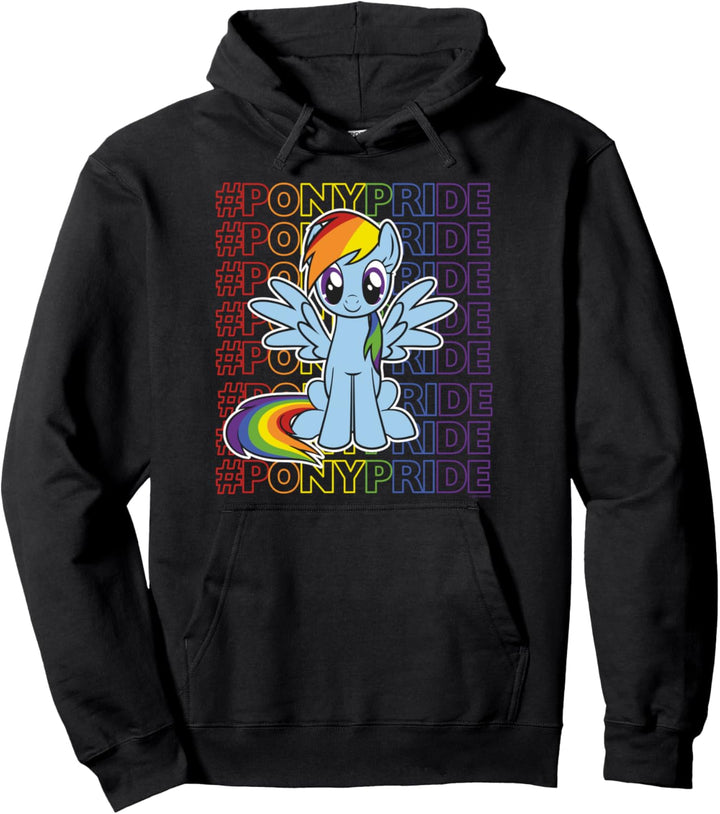 My Little Pony: Friendship Is Magic Rainbow Pride Stack Pullover Hoodie