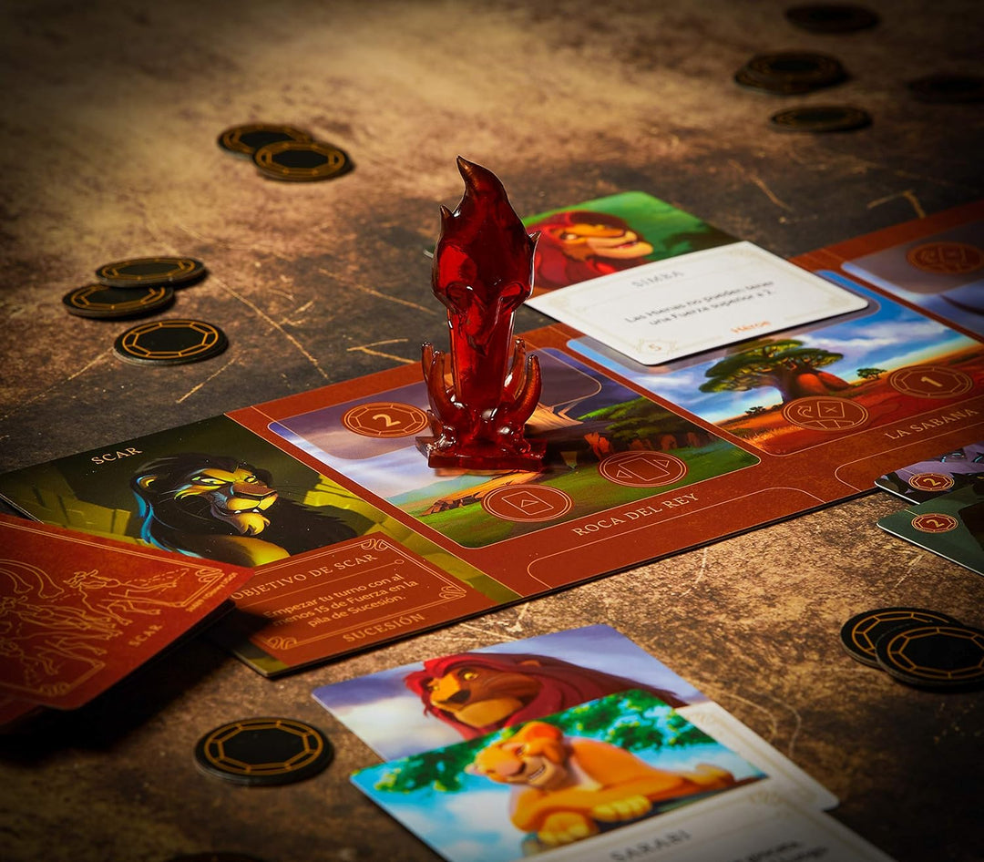 Ravensburger - Disney Villainous Evil Comes Vorwand, spanische Version, Light Strategy und Familien,