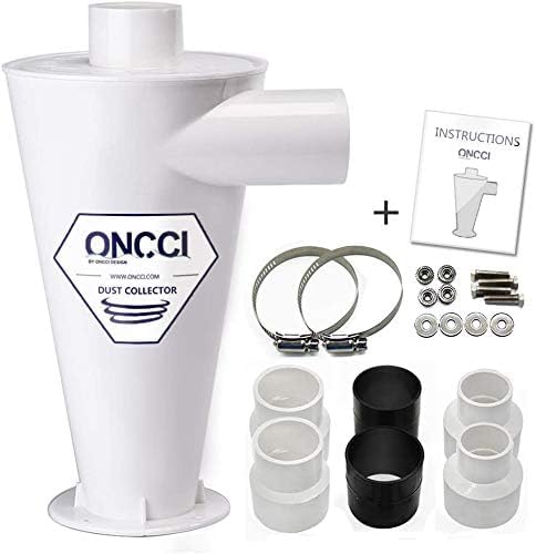 ONCCI Profi Filter Abscheider Zyklon Staubabsaugung/Staubabscheider/Absaugtechnik Staubsauger Absaug