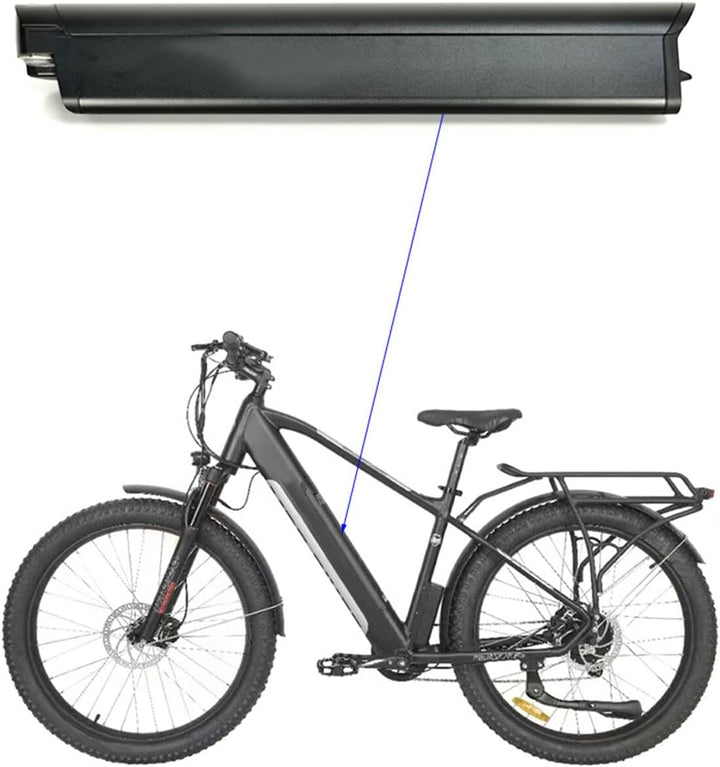36V 14Ah 504Wh E-Bike Pedelec Akku für F.LLI Schiano E-Wave/Braver/E-Fully Reention EEL Mini mit Lad