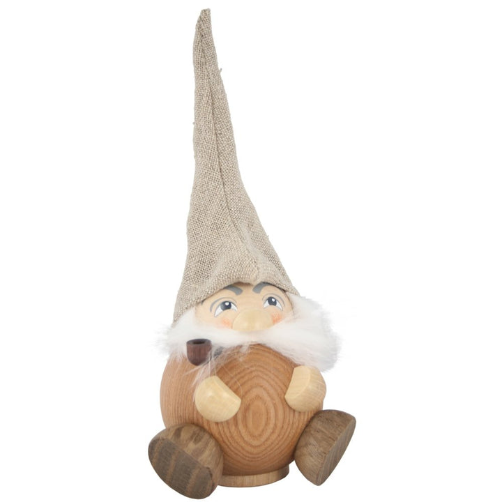 Seiffener Volkskunst | Räuchermann Figur | Waldzwerg 19 cm | Räucherfigur | Räuchermännchen Erzgebir
