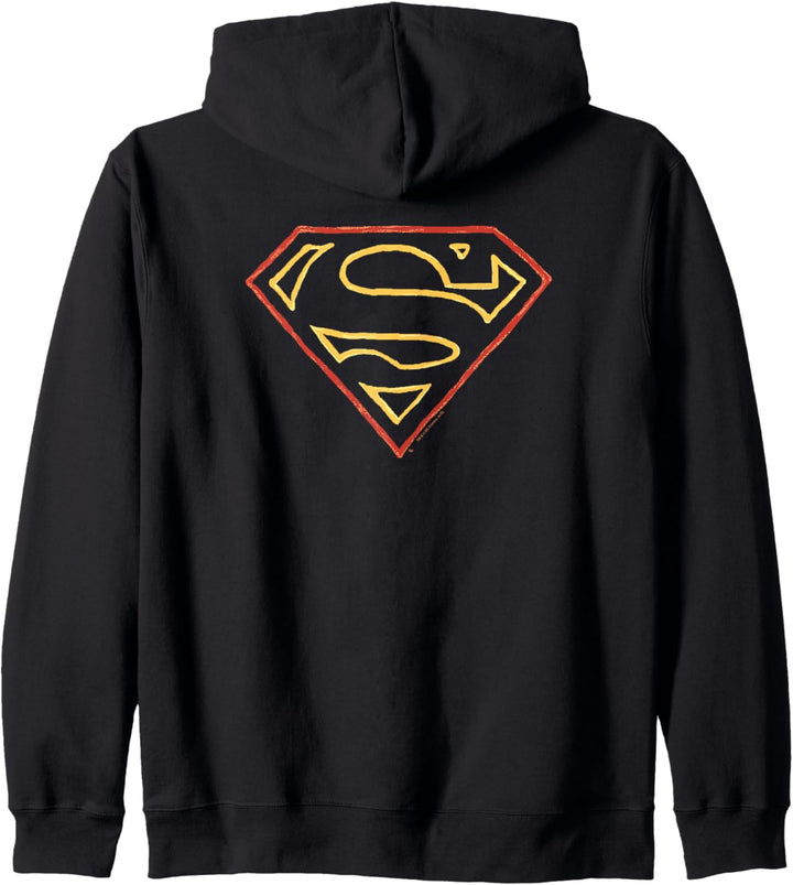 Superman Colored Shield Kapuzenjacke
