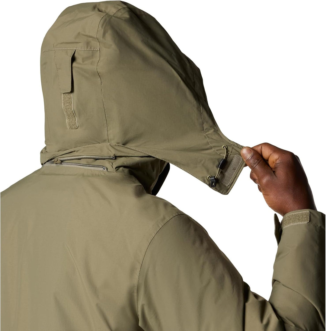 Columbia Herren 3 In 1 Jacke, Schwarz, L, Stone Green