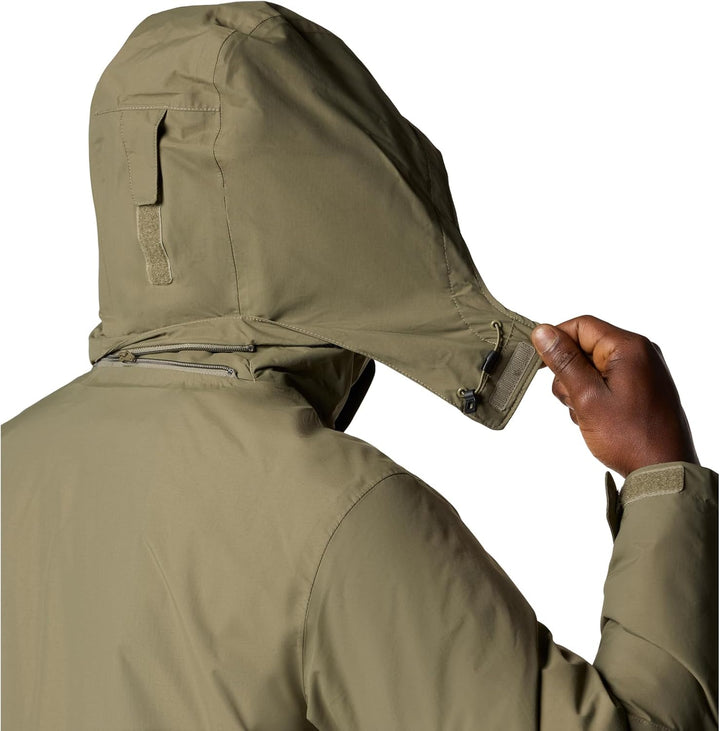 Columbia Herren 3 In 1 Jacke, Schwarz, L, Stone Green