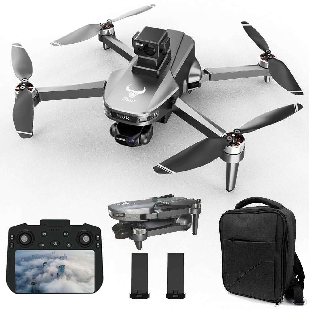 X-Verse ZLL SG109MAX2 Drohne mit Kameras 4K, Bildschirmfernsteuerung, 3 Achsen Gimbal, RC 3KM, 360d°