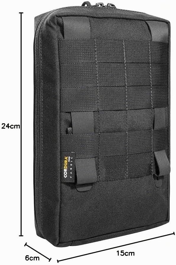 Tasmanian Tiger TT Tac Pouch 7.1 Rucksack Zusatz-Tasche mit Patch Klett-Fläche Molle-System kompatib