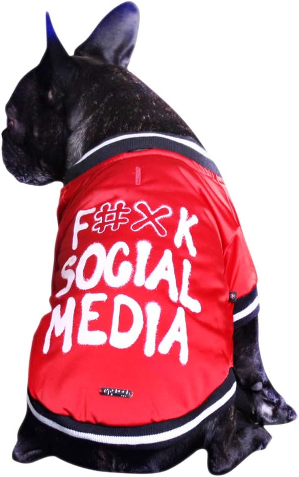 Croci Kreuzweste gepolstert Social Media 40 cm - 25 g, 40 CM