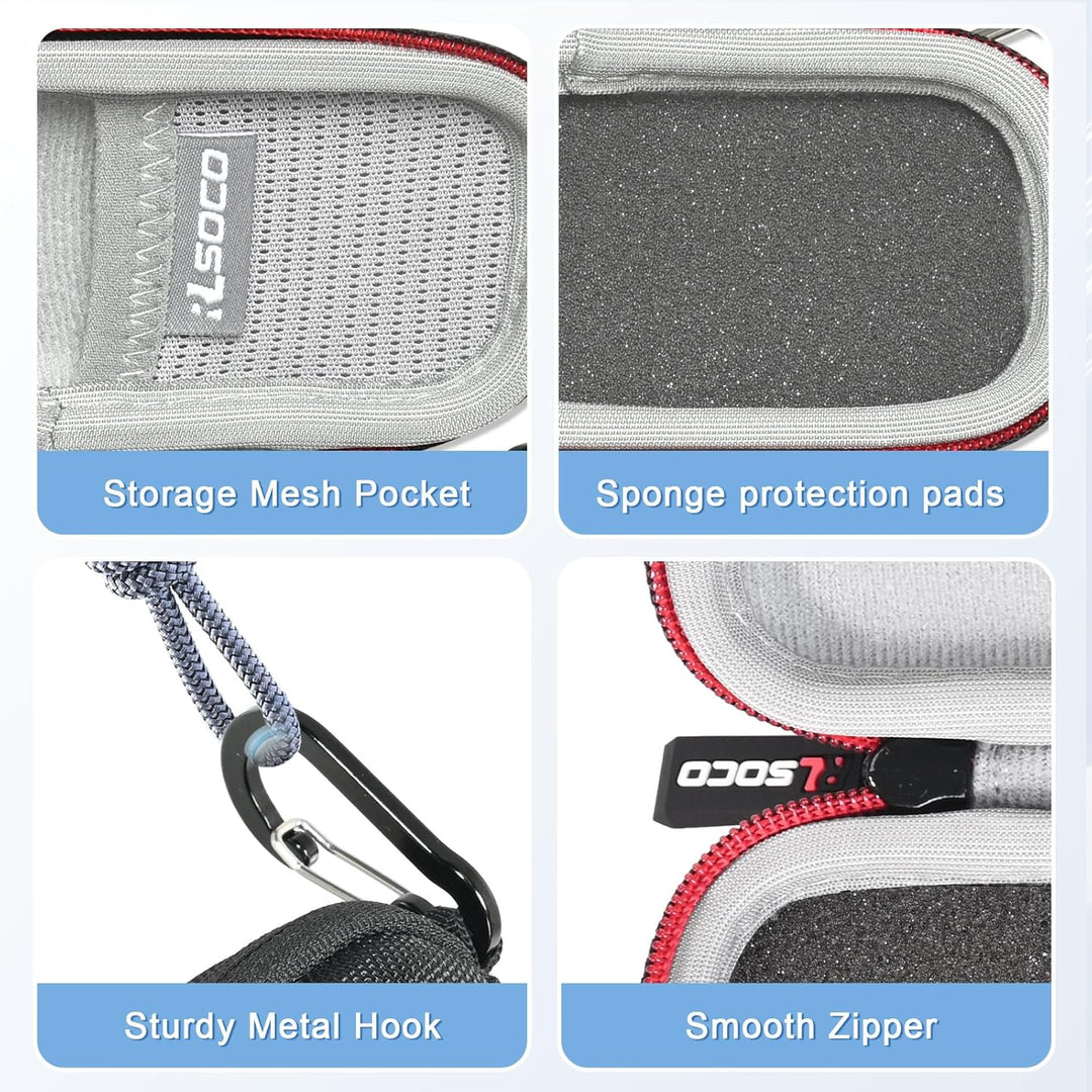 RLSOCO Tasche für OM System LS-P5/LS-P4 Hi-Res Audiorekorder & für Olympus OM System WS-883/WS-882/V