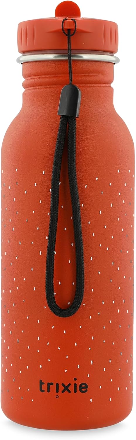 Trixie Trinkflasche Kinder 500ml, Wasserflasche Kindergarten, auslaufsicher | Kinderflasche für Jung