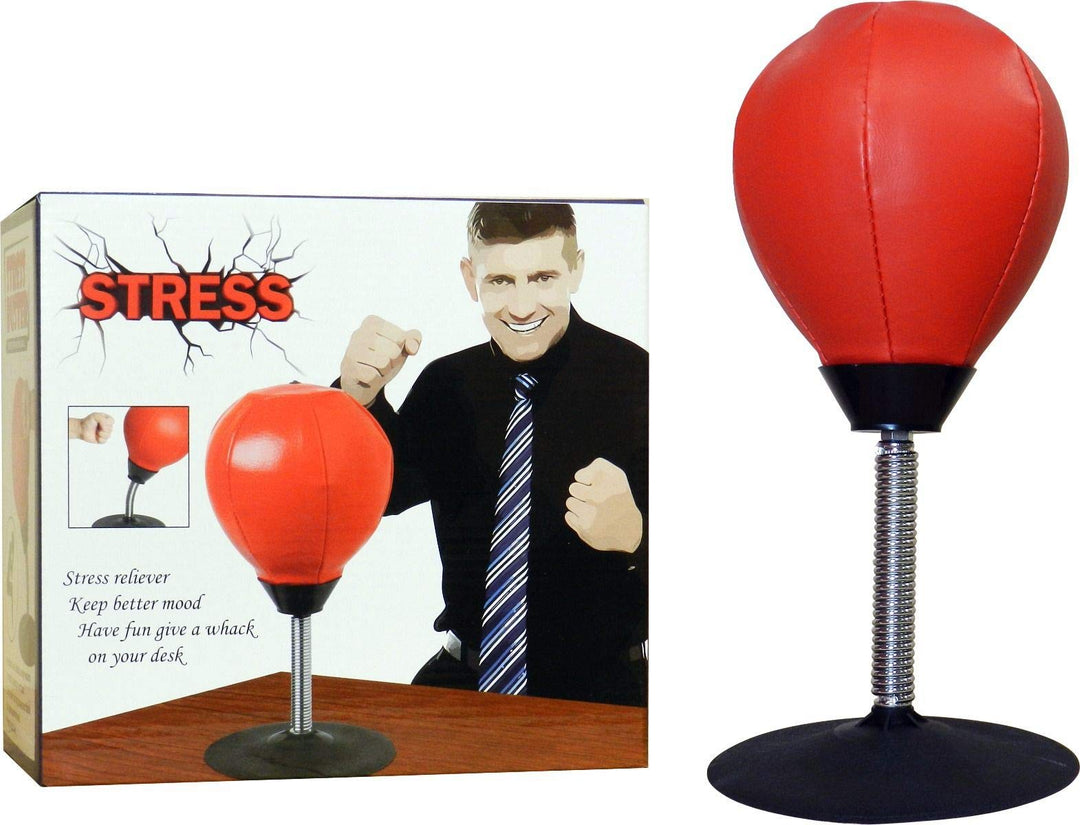 Punching Ball für den Schreibtisch, gegen Stress.
