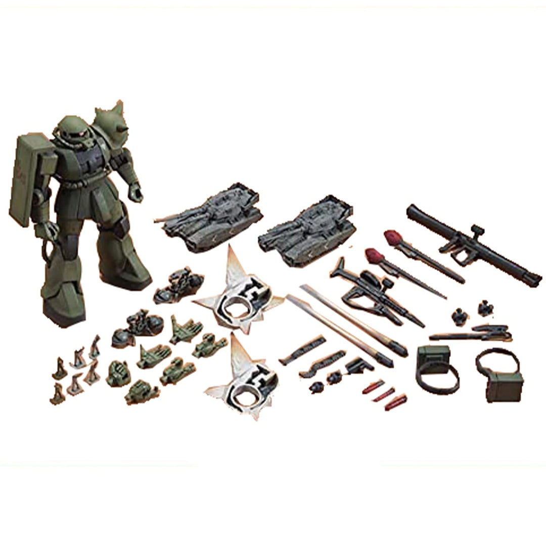 Bandai Hobby - Maquette Gundam - Zaku Ground Attack Set Gunpla HG 1/144 13cm - 4573102628350