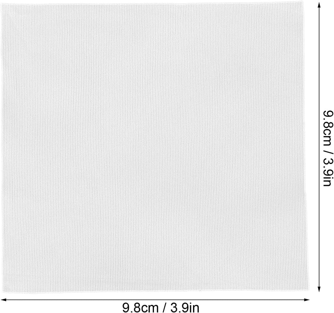 FILFEEL 400 Stück Mikrofaser Reinigungstuch, Streifenfreies Microfasertuch für Spiegelnde, Fusselfre