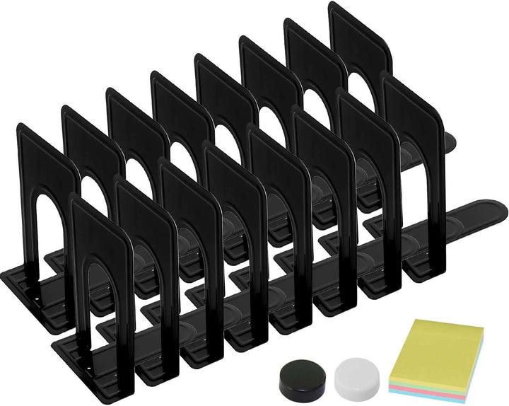 DARUITE Buchstütze Buchstützen Metall Bücherhalter Bücherstützen Bücherständer Book Holder Bücherreg