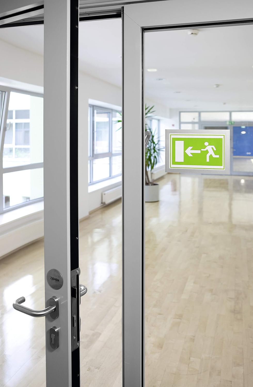 Durable Info-Rahmen Duraframe (A5, selbstklebend mit Magnetverschluss) 10 Stück, silber, 488123 A5 S