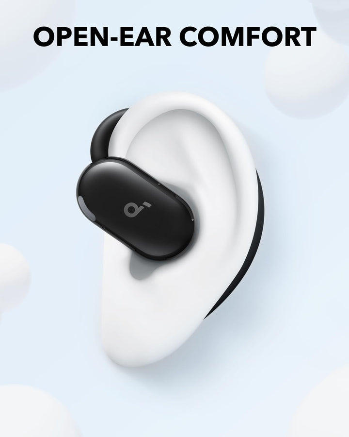 soundcore V20i von Anker Open-Ear Kopfhörer, verstellbare Ohrhaken, komfortabel, fester Halt, starke