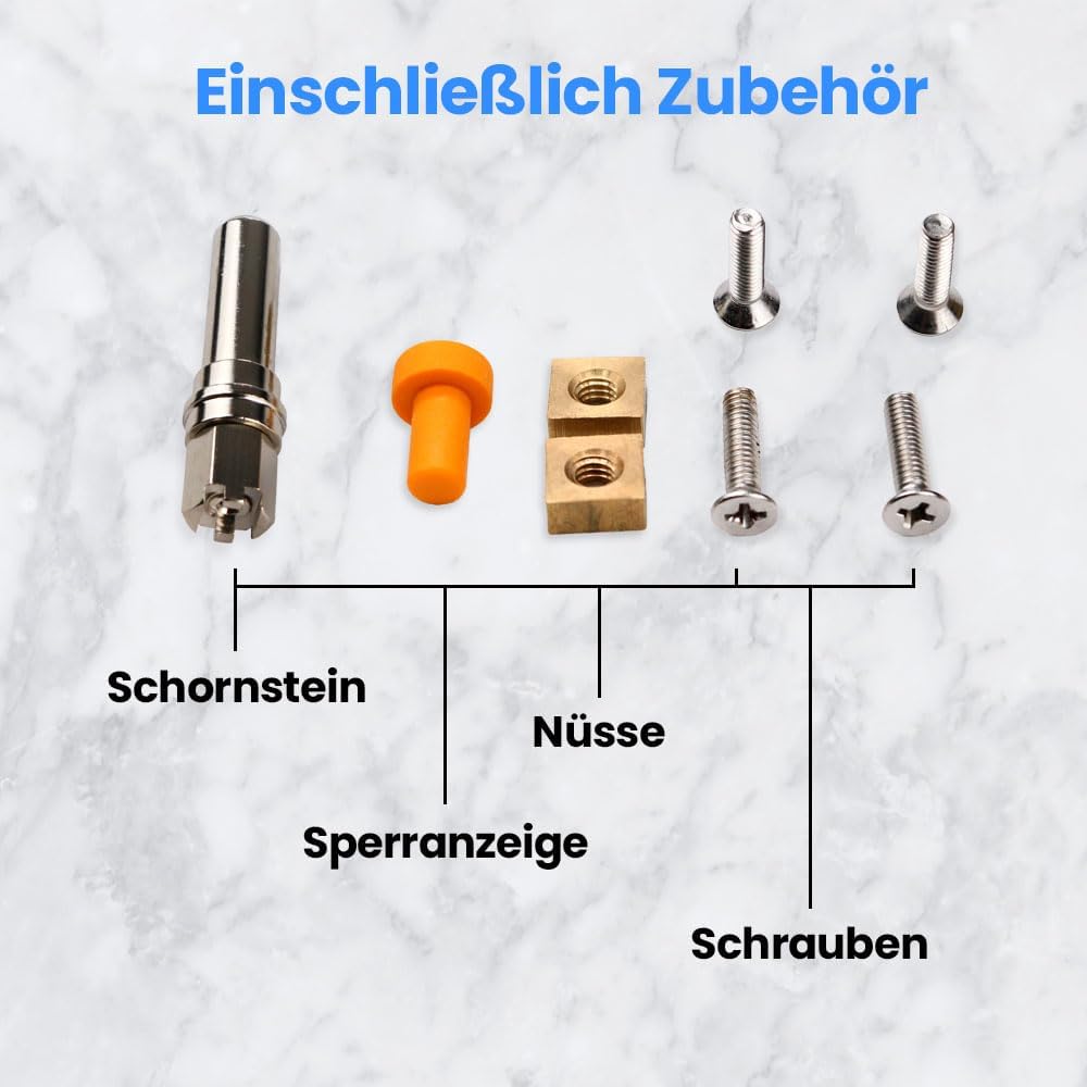 Anakel Home Schnellkochtopfgriff für Fagor Splendid 98 mit Druckregelventil und Zubehör im Lieferumf