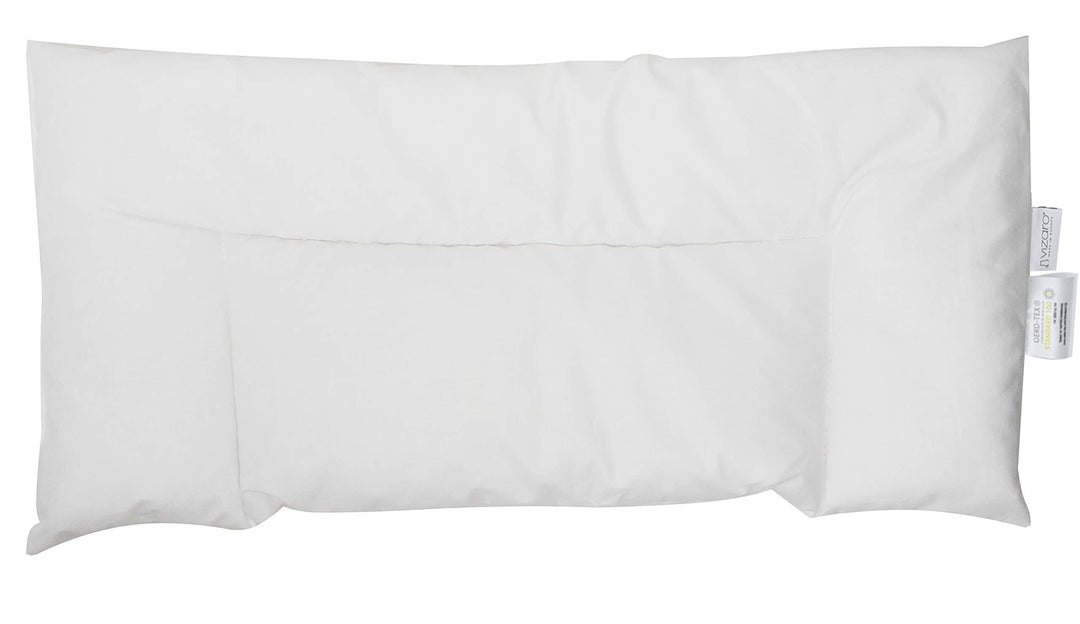 Vizaro - Kissen (30x60cm) 300g für Kinderwiege - atmungsaktiv, waschbar - 100% Reine Baumwole - Herg