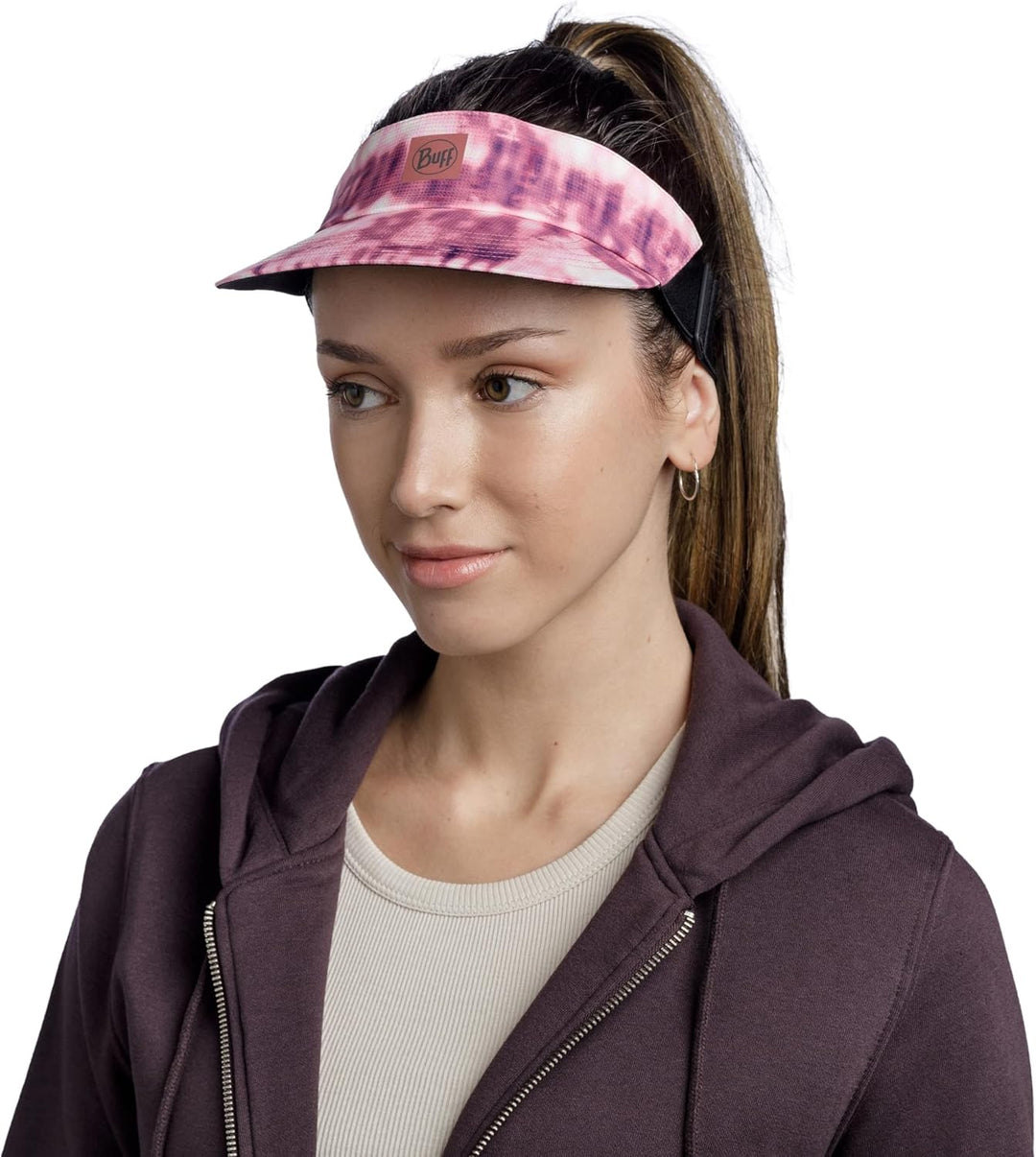 Buff Go Visor 1313925382000, Womens Cap with a Visor, pink, One Size EU