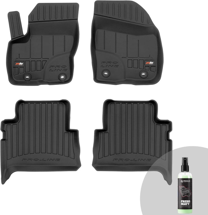 FROGUM ProLine 3D Gummimatten Exklusiven Auto Fussmatten Autofussmatten für Ford Kuga I 2008-2013 |