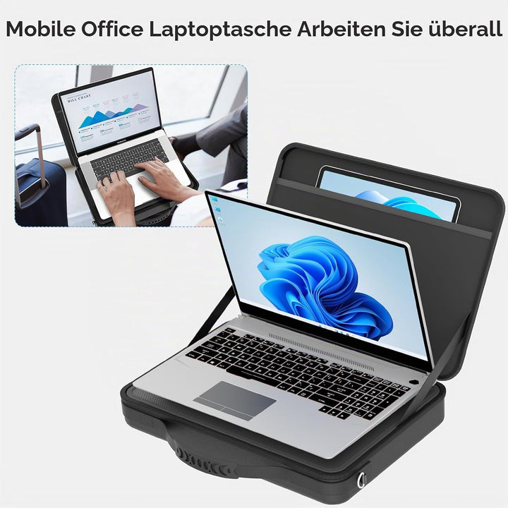 Smatree Hard Sleeve Umhängetasche Tasche für 13,8 Zoll Microsoft Surface Laptop 7 2024 Copilot+ PC,f