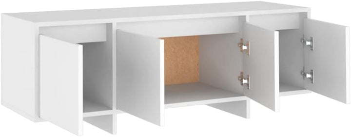 vidaXL TV Schrank mit 4 Türen Lowboard TV Möbel Tisch Board Sideboard Fernsehtisch Fernsehschrank Hi