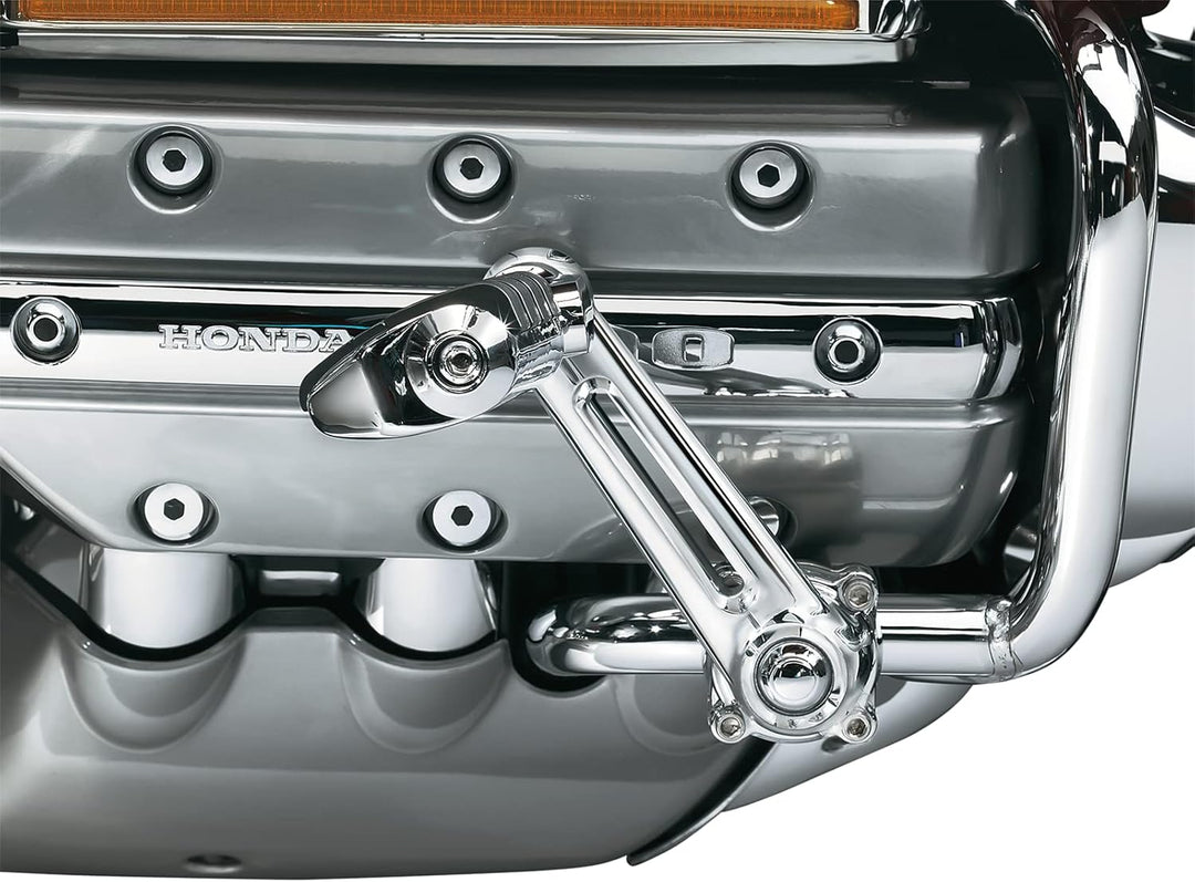 Kuryakyn 4050 Motorrad-Fusssteuerung: Ergo Cruise Mounts mit Dual ISO Pegs für 1997-2004 Honda Gold