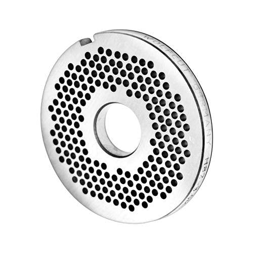 Wolfcut Lochscheiben INOX kompatibel mit Fleischwolf Edertal EM82 LW5, EM82 VL-5 und EM82 (3,5 mm),