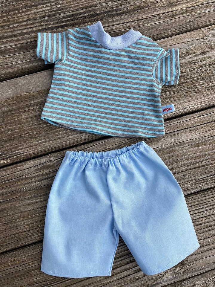Kleidung handmade Shirt + Hose für Bären Teddy Gr. 22 cm/oder 35 cm Bekleidung Puppenkleidung