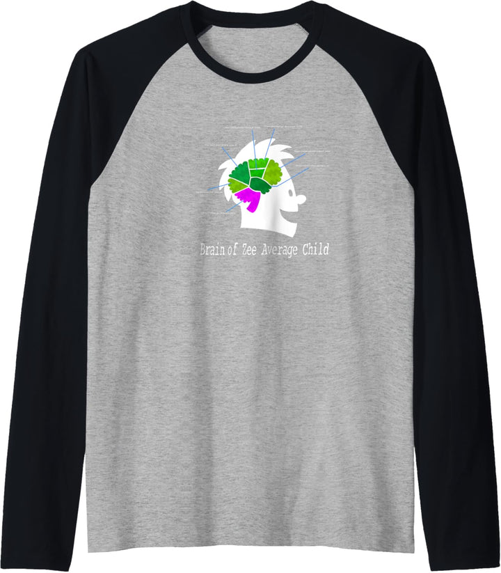 Captain Underpants Gehirn Raglan