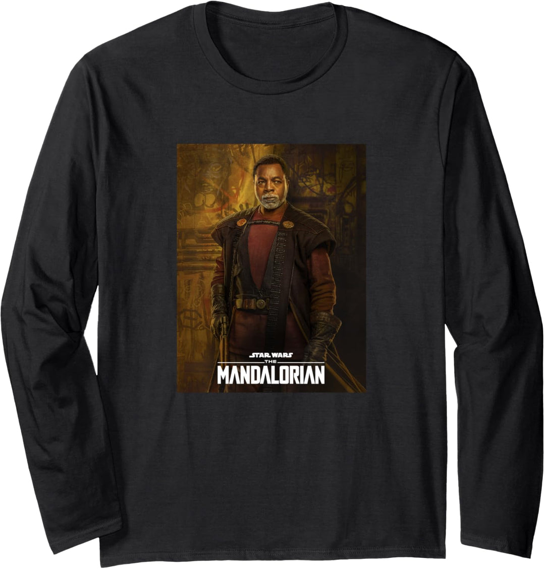 Star Wars: The Mandalorian Season 2 Greef Karga Poster Langarmshirt