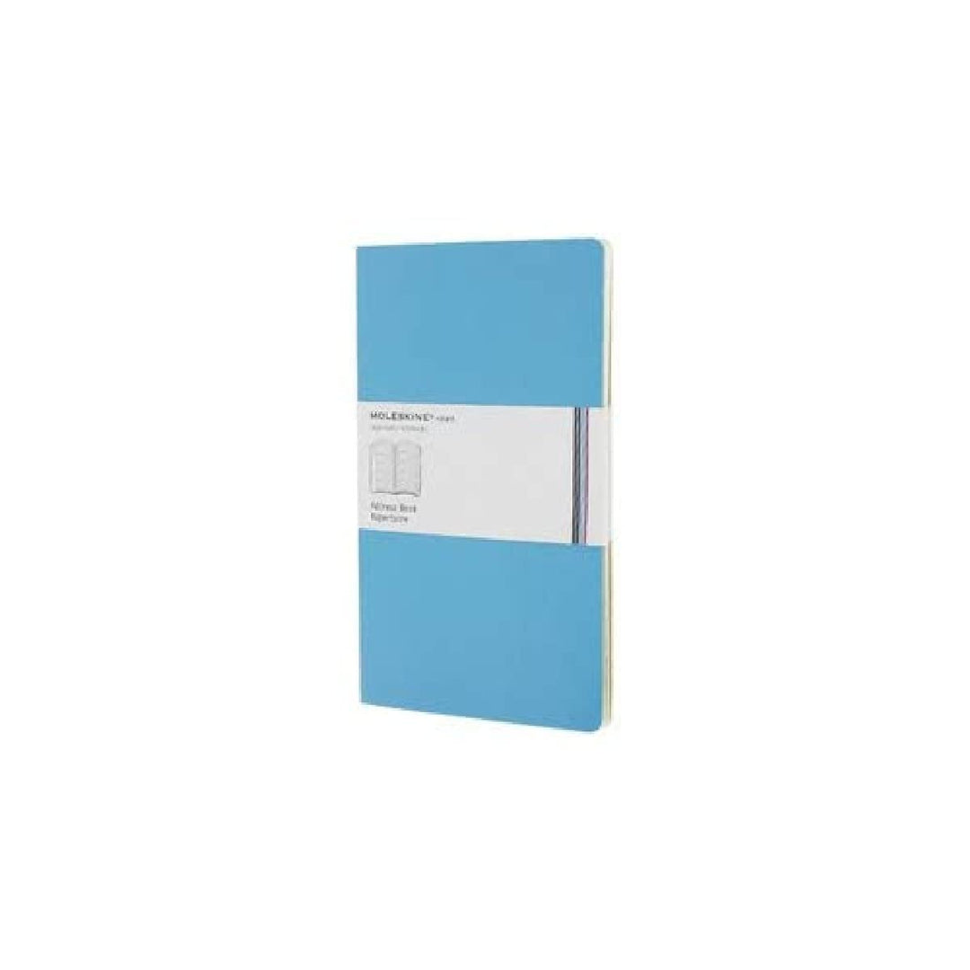 Moleskine Volant Adressheft Large, Softcover mangan-blau Large Mangan-Blau, Large Mangan-Blau