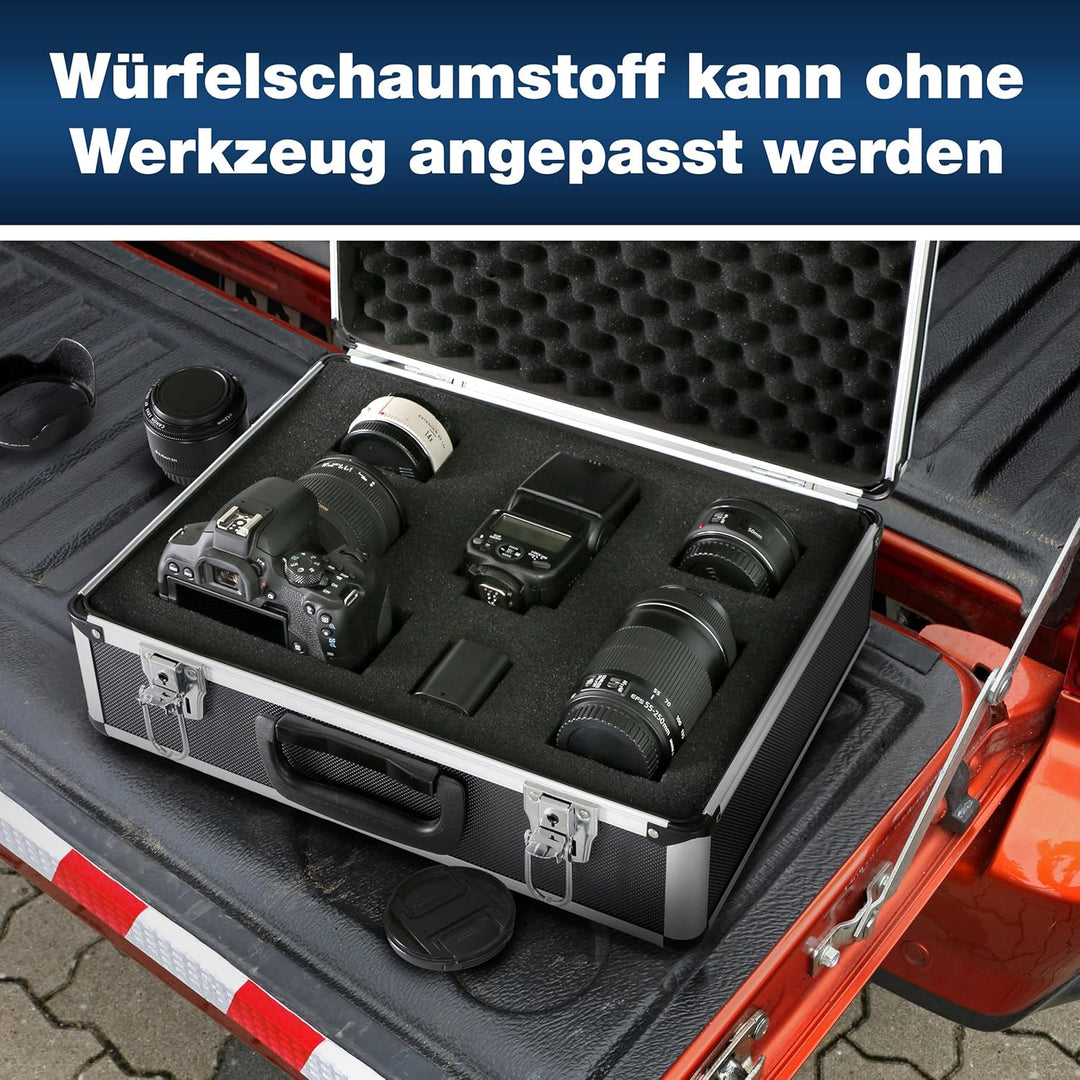 PeakTech P 7305 7305 – Universal Koffer für Messgeräte, Robuster Tragekoffer, Werkzeug Aufbewahrung,
