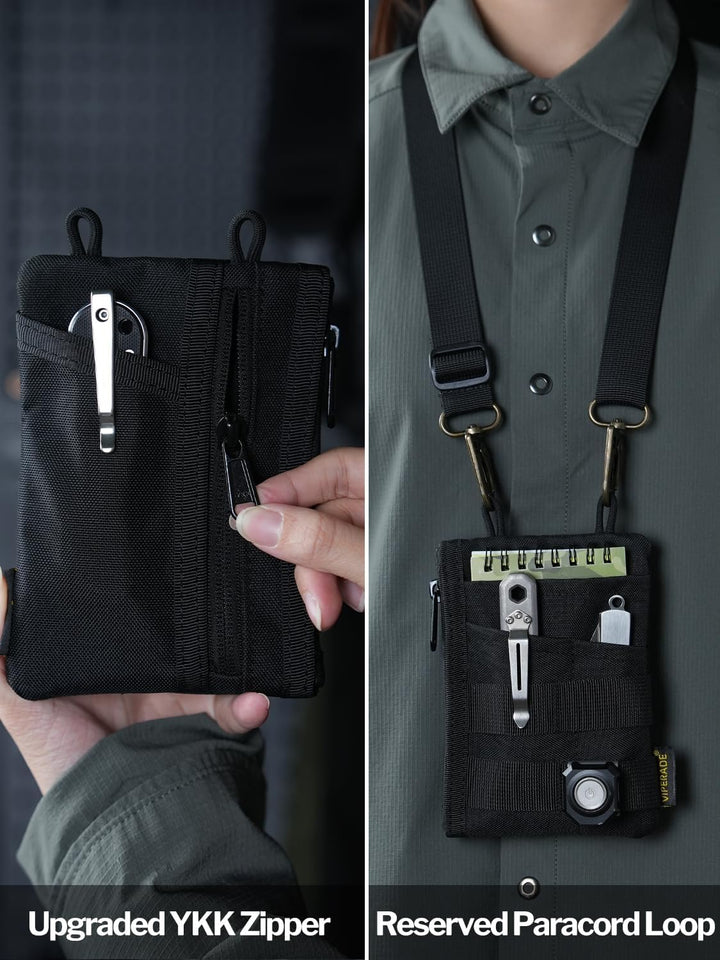 VIPERADE VE18N EDC Tasche Werkzeug Organizer, Multifunktionale Kleine Werkzeugtasche Mit 6 Taschen f