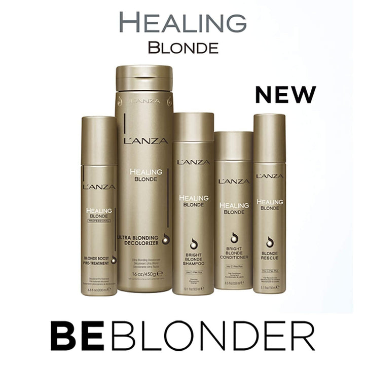 L'ANZA Heilende Blondine Hellblondes Shampoo (300 ml), Für Natürliches & Entfärbtes Blondes Haar - V